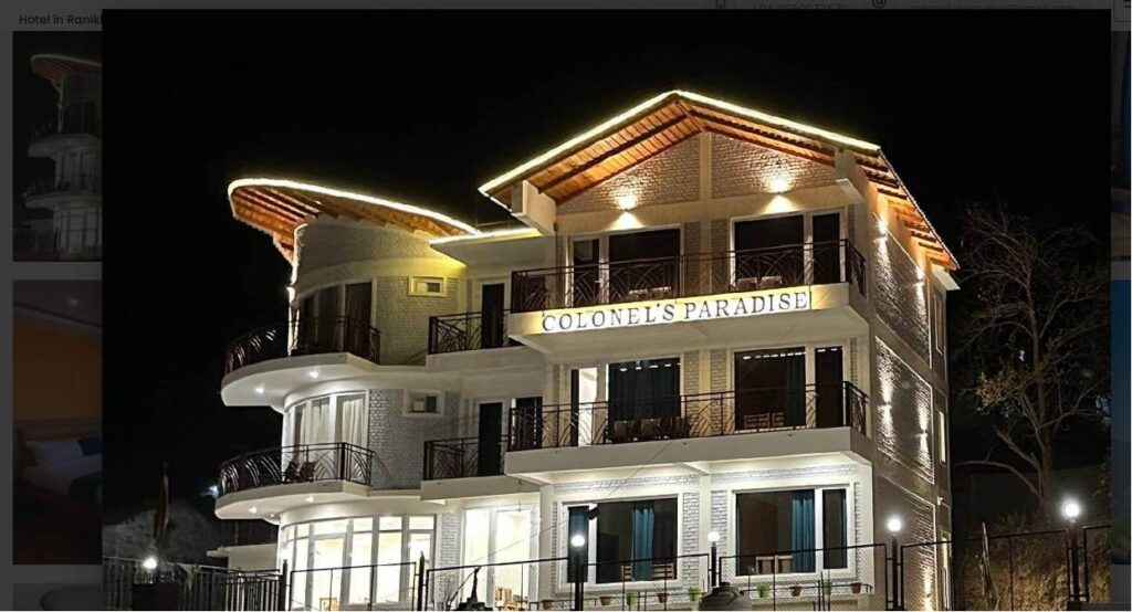 best resorts in ranikhet